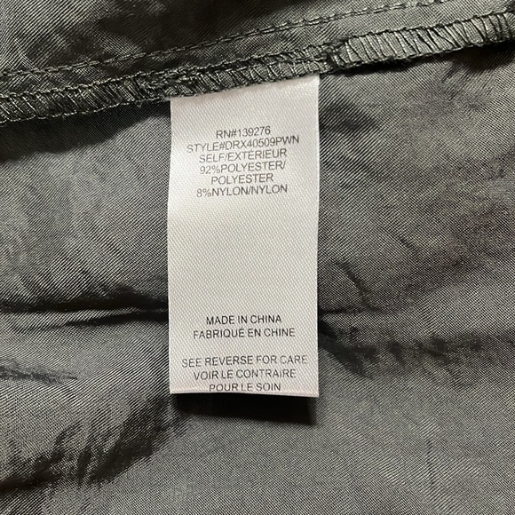 DR2  Daniel Rainn High Rise Lightweight Pull On Elastic Waist Slit Pockets Sz 2X - Picture 6 of 8